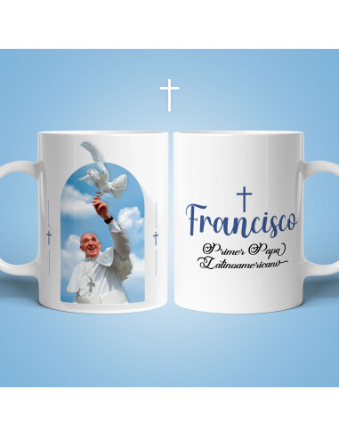 PLANTILLAS TAZAS PAPA FRANCISCO