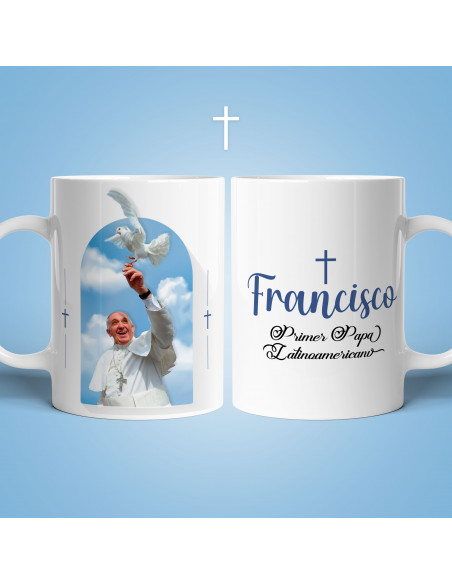 PLANTILLAS TAZAS PAPA FRANCISCO