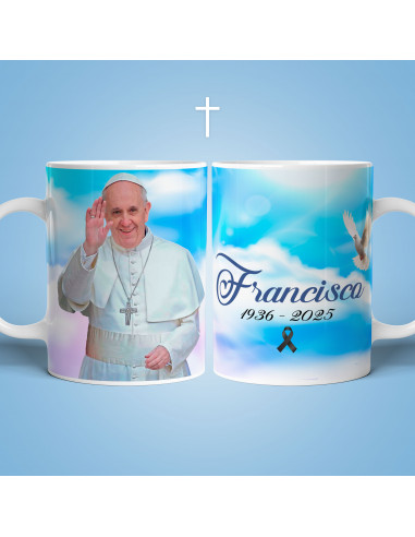 PLANTILLAS TAZAS PAPA FRANCISCO