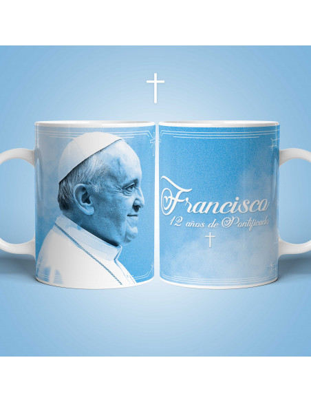 PLANTILLAS TAZAS PAPA FRANCISCO