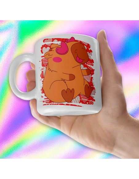 PLANTILLAS TAZAS CAPYBARA CARPINCHO