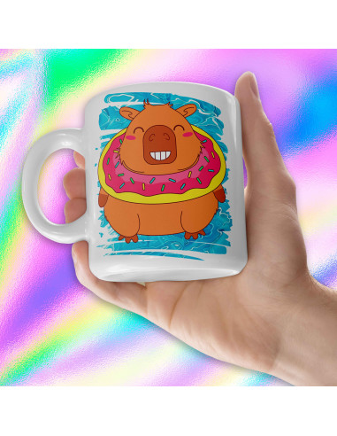 PLANTILLAS TAZAS CAPYBARA CARPINCHO