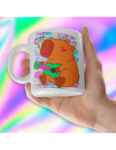 PLANTILLAS TAZAS CAPYBARA CARPINCHO