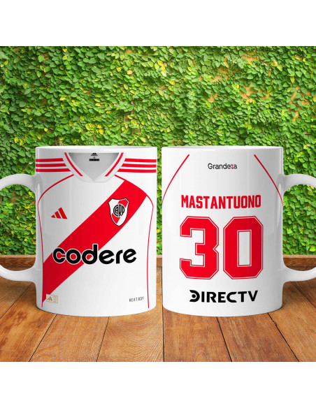 PLANTILLAS TAZAS FRANCO MASTANTUONO RIVER PLATE