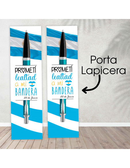 PLANTILLAS PORTA LAPICERA O LAPIZ LEALTAD A LA BANDERA