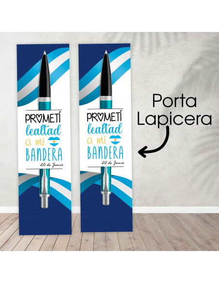 PLANTILLAS PORTA LAPICERA O LAPIZ LEALTAD A LA BANDERA