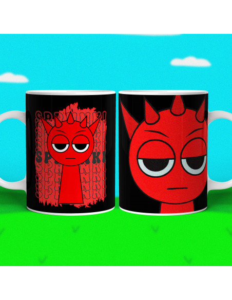 PLANTILLAS TAZAS SPRUNKI