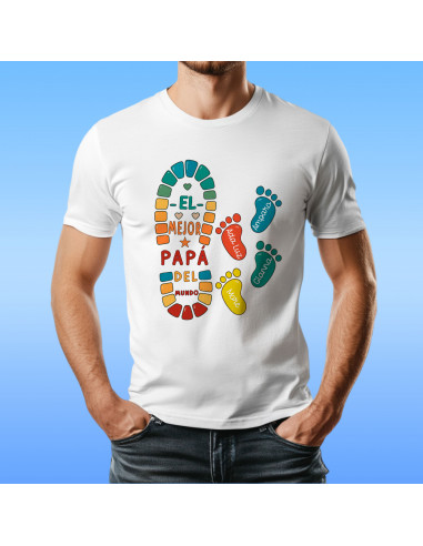 PLANTILLAS PARA REMERAS HUELLAS DIA...