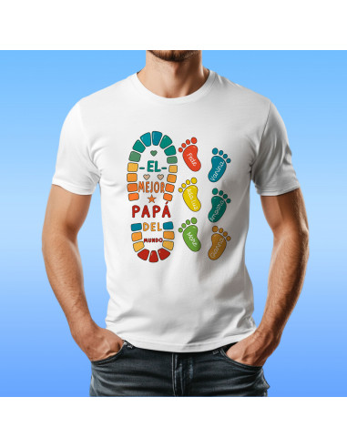 PLANTILLAS PARA REMERAS HUELLAS DIA...