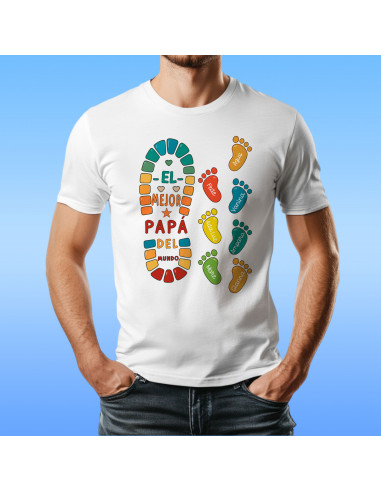 PLANTILLAS PARA REMERAS HUELLAS DIA...