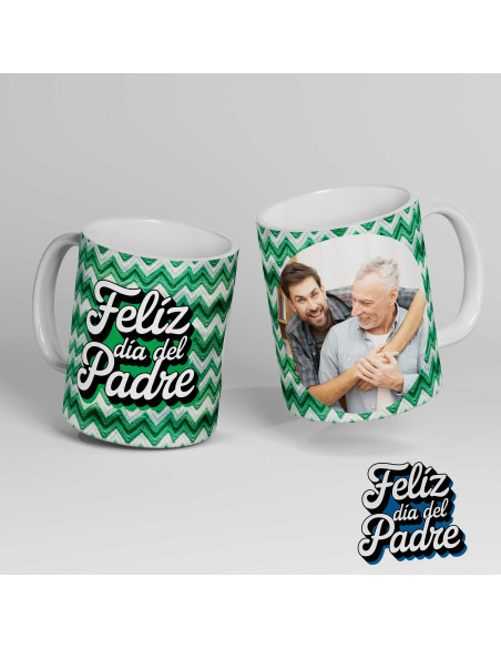 PLANTILLAS TAZAS DÍA DEL PADRE FOTOS 2025