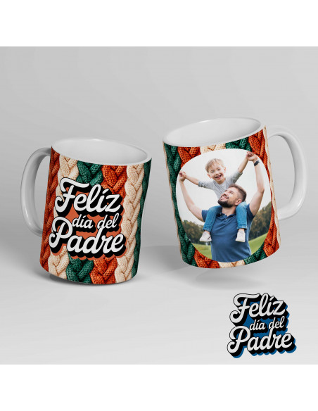 PLANTILLAS TAZAS DÍA DEL PADRE FOTOS 2025