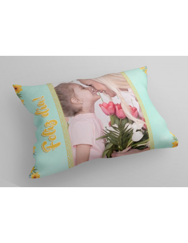 ALMOHADONES DIA DEL LA MADRE RECTANGULAR