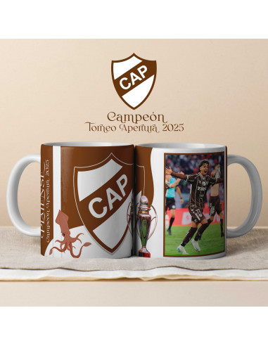PLANTILLAS TAZAS PLATENSE CAMPEON 2025