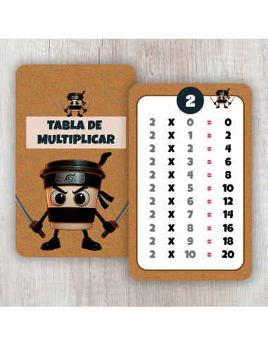 PLANTILLAS TABLA DE MULTIPLICAR MEMES...