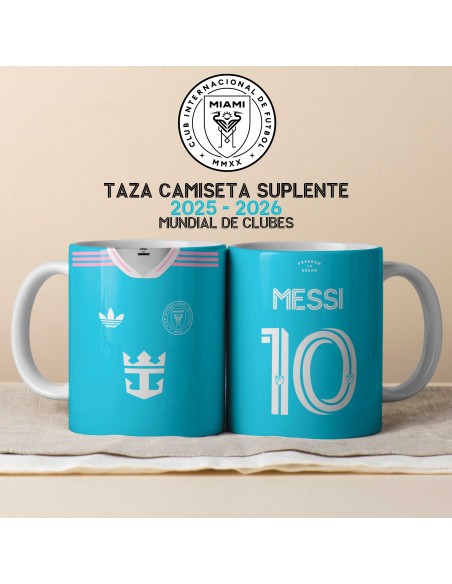 PLANTILLAS PARA TAZAS CAMISETA SUPLENTE INTER MIAMI 2025 2026 | MUNDIAL DE CLUBES
