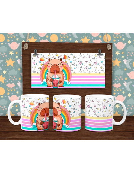 PLANTILLAS PARA TAZAS INFANTILES 2025 PACK 1