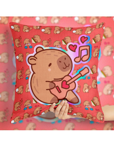 PLANTILLAS ALMOHADONES CAPYBARA...