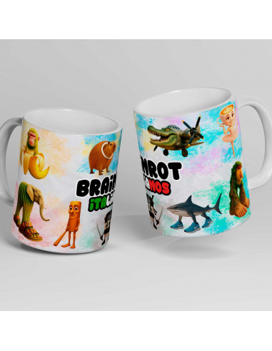 PLANTILLAS TAZAS MEMES BRAINROT... PLANTILLAS TAZAS MEMES BRAINROT...