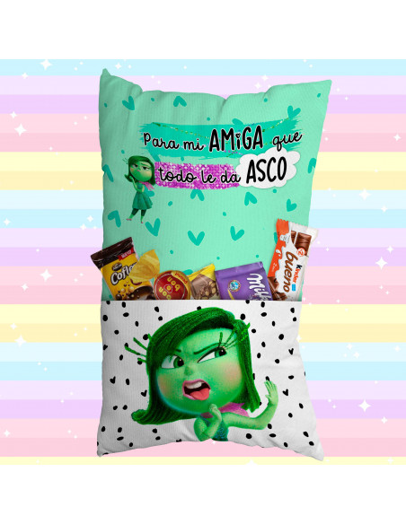 PLANTILLAS ALMOHADONES BOLSILLOS DIA DEL AMIGO INTENSAMENTE