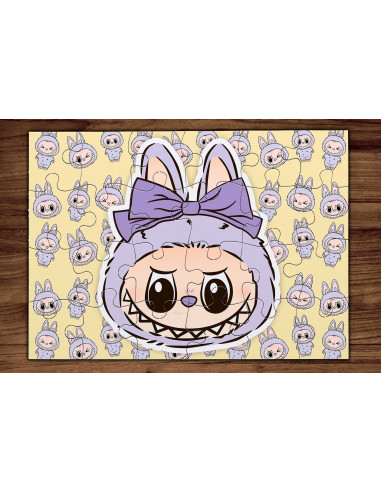 PLANTILLAS ROMPECABEZAS LABUBU