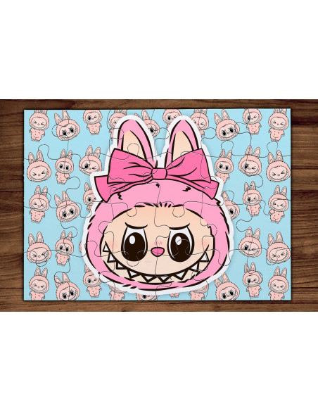 PLANTILLAS ROMPECABEZAS LABUBU