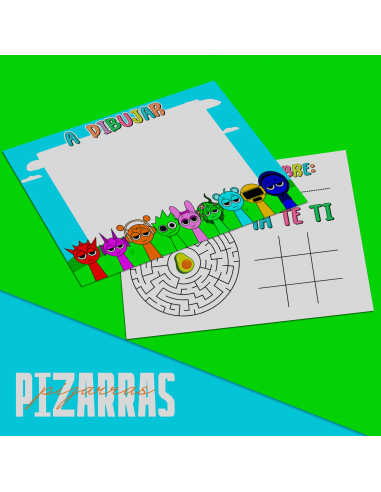 PLANTILLAS PIZARRAS DIDACTICAS PACK 1