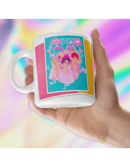 PLANTILLAS TAZAS K POP DEMON HUNTERS