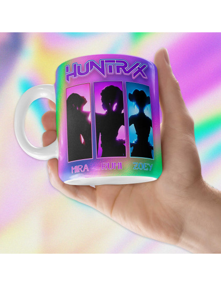PLANTILLAS TAZAS K POP DEMON HUNTERS