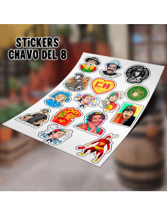 PLANTILLAS STICKERS CHAVO...