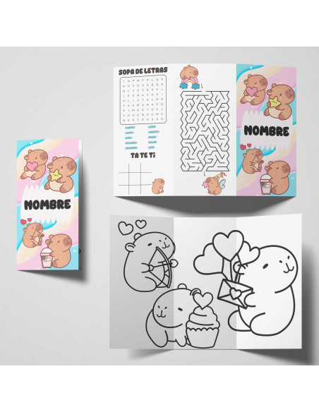 PLANTILLAS TRIPTICO DIDACTICOS PACK 1