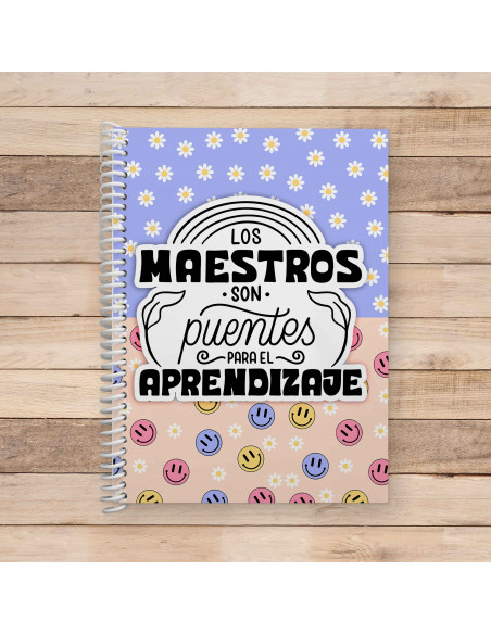 PLANTILLAS PARA CUADERNOS ANOTADORES DIA DEL MAESTRO 2025