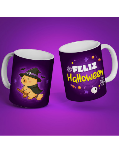 PLANTILLAS TAZAS HALLOWEEN CAPYBARA... PLANTILLAS TAZAS HALLOWEEN CAPYBARA...