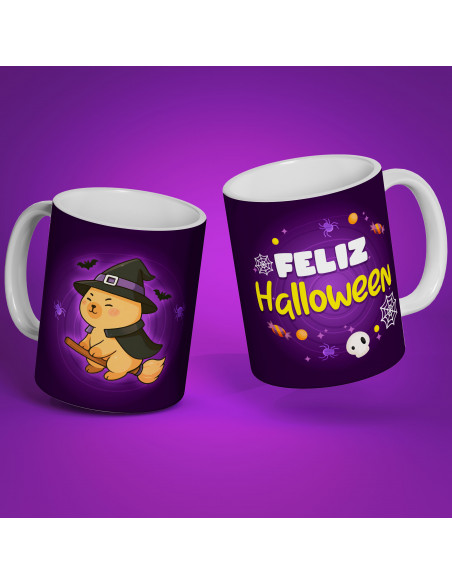 PLANTILLAS TAZAS HALLOWEEN CAPYBARA CAPIBARA CARPINCHO