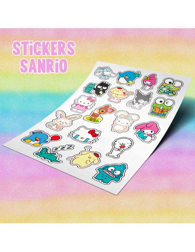 PLANTILLAS STICKERS SANRIO PLANTILLAS STICKERS SANRIO