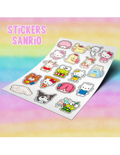 PLANTILLAS STICKERS SANRIO