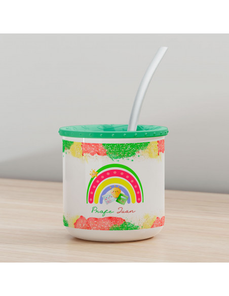 PLANTILLA PARA MATES SEÑO PROFE DIA DEL MAESTRO 2025 ARCOIRIS