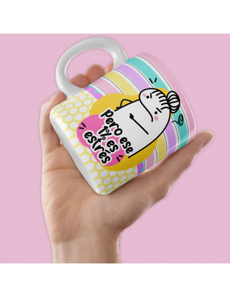 copy of Aquí toma una mama flork taza