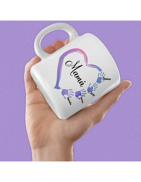 PLANTILLAS TAZAS MANOS 2025 DIA DE LA MADRE