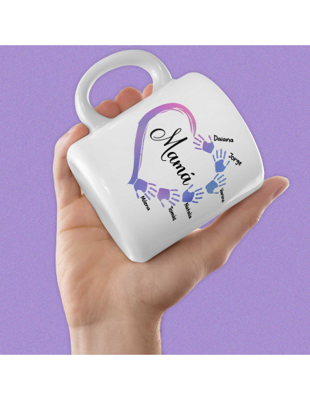 PLANTILLAS TAZAS MANOS 2025 DIA DE LA MADRE