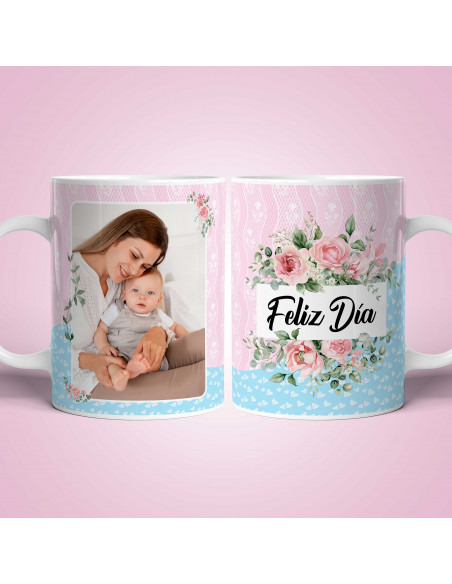 PLANTILLAS PARA TAZAS FOTOS DIA DE LA MADRE Y ABUELA 2025 PACK 2