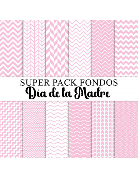 SUPER PACK DE FONDOS / PAPELES DEL DIA DE LA MADRE