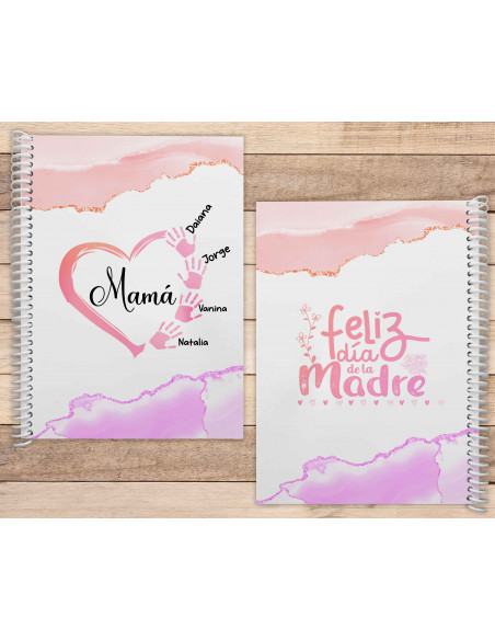 PLANTILLAS PARA CUADERNOS ANOTADORES MANOS DE LA MADRE