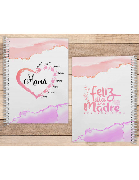 PLANTILLAS PARA CUADERNOS ANOTADORES MANOS DE LA MADRE