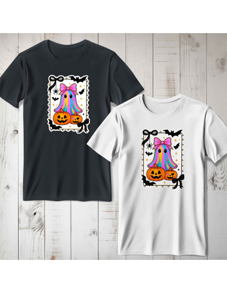 PLANTILLAS REMERAS HALLOWEEN IRIDISCENTE