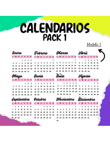 PLANTILLAS CALENDARIOS 2026, MES POR... PLANTILLAS CALENDARIOS 2026, MES POR...