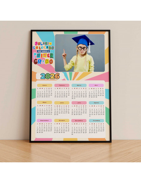 PLANTILLAS CALENDARIO 2026 PARA FOTO EGRESADITOS