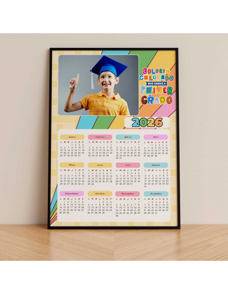 PLANTILLAS CALENDARIO 2026 PARA FOTO EGRESADITOS