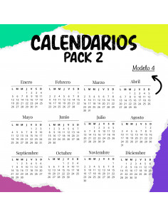 PLANTILLAS CALENDARIOS... 2