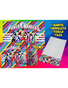 Pack Jardin - Power Ranger